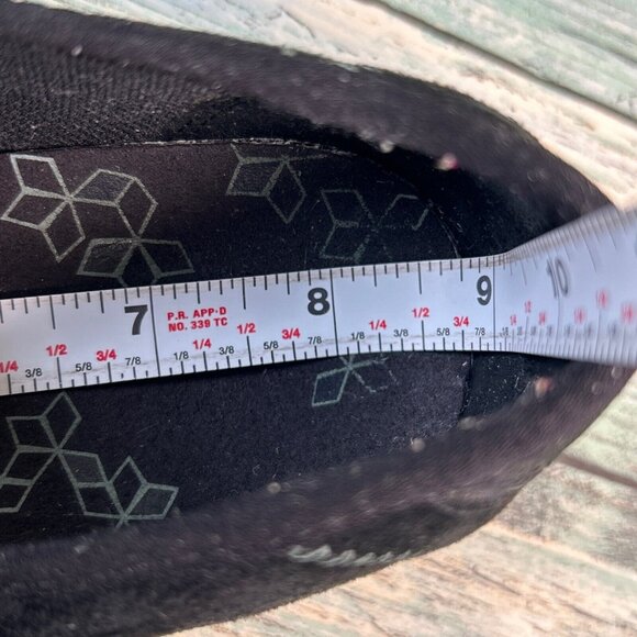 Merrell Arabesque Zip Up Shoes Flats Womens Size 6M Black Gold Leather Sneakers - Picture 8 of 11